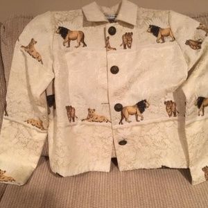 Tapestry Lion Jacket